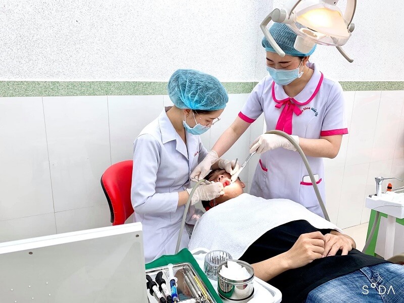 Quá trình phẫu thuật trám phòng ngừa sâu răng